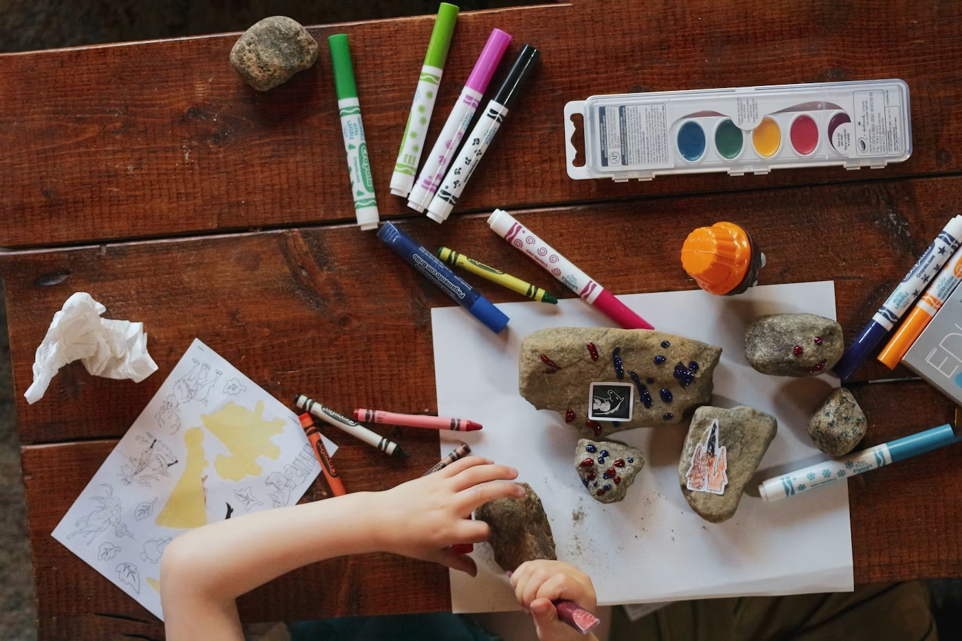 Parent and child enjoying a counting activity for 3-year-olds