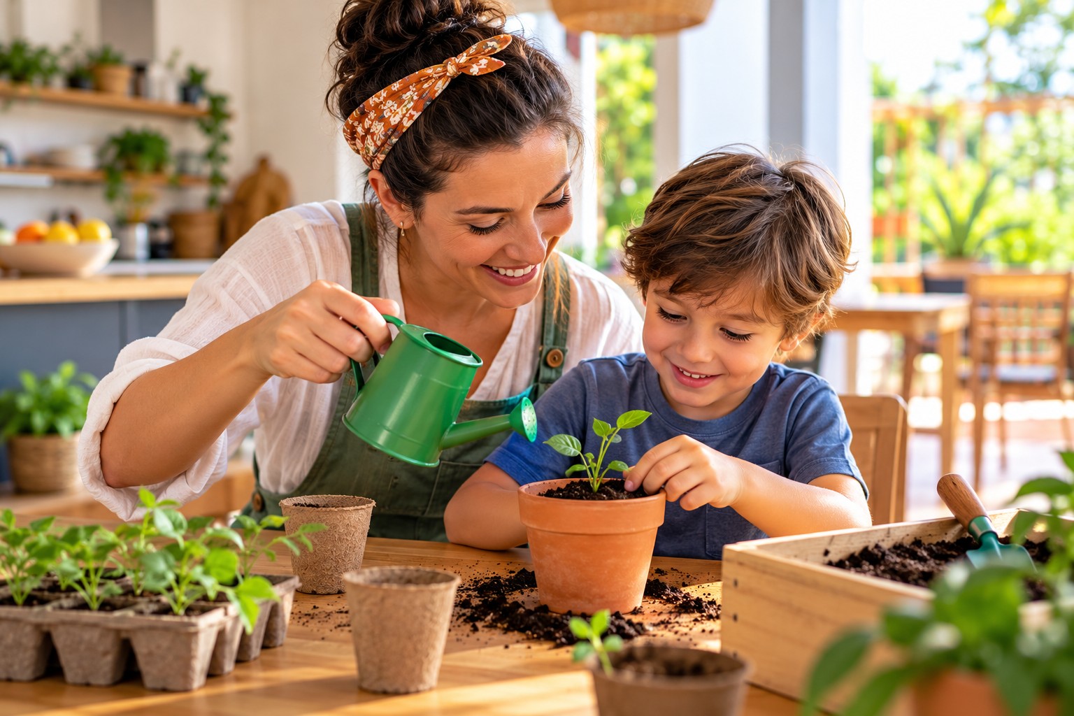 Child learning through play at home (photo 5 of 9)